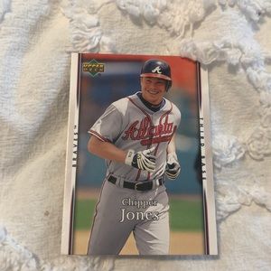 Chipper jones baseball card